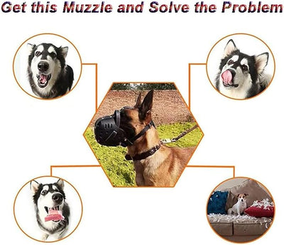 LeatherPro Maulkorb für Hunde | Leder-Maulkorb für Hunde