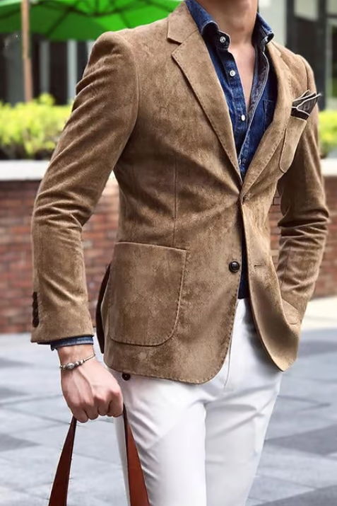 Sakko für Herren - Eleganter Londoner Blazer für Sommer