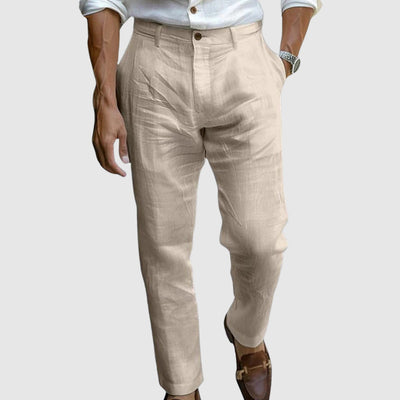 MONACO CHIC LINEN PANTS