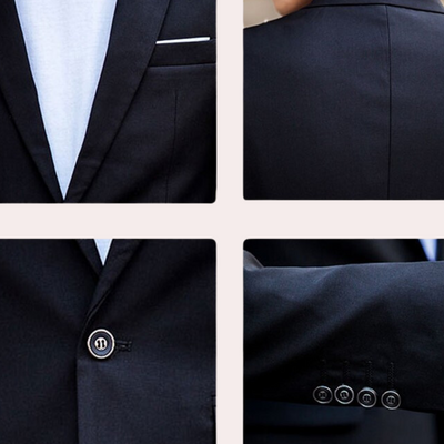 Herren Lässig Zweiteiliges Anzug Set | Hochzeitsgast Anzug