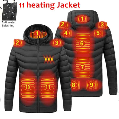 FrostGuard™ Mobilheizjacke | USB-heizbare Funktion für ultimativen Komfort