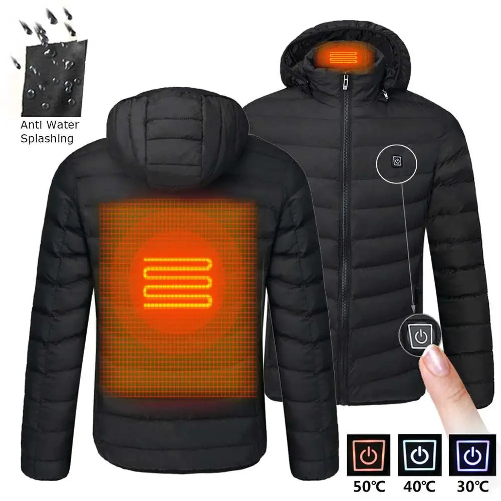 FrostGuard™ Mobilheizjacke | USB-heizbare Funktion für ultimativen Komfort