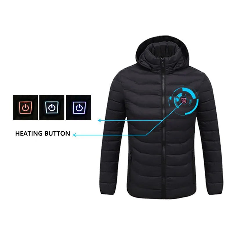 FrostGuard™ Mobilheizjacke | USB-heizbare Funktion für ultimativen Komfort