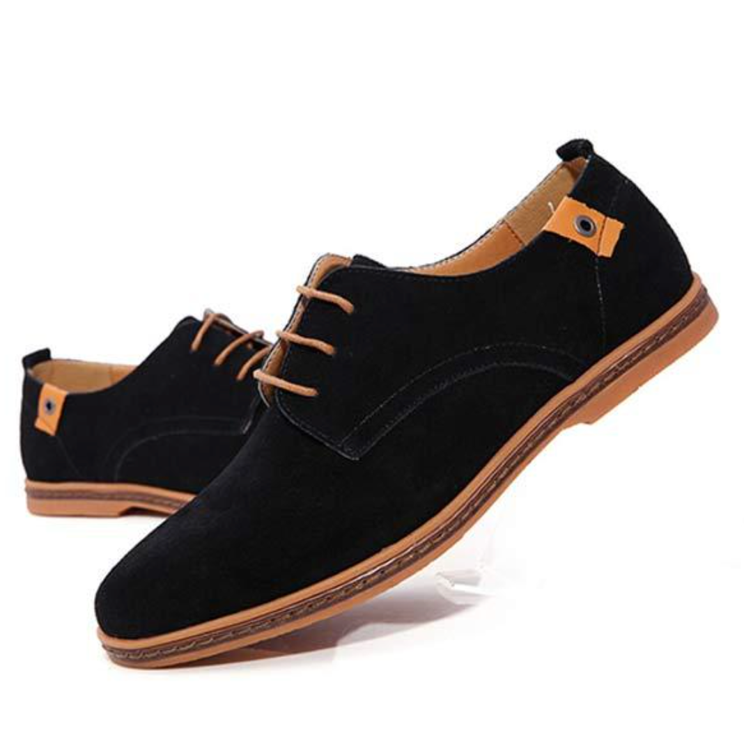 Herren Lederschuhe aus Wildleder – Vayron