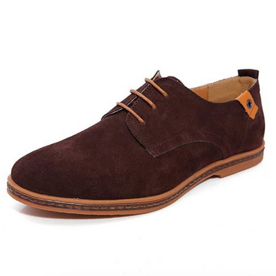 Herren Lederschuhe aus Wildleder – Vayron
