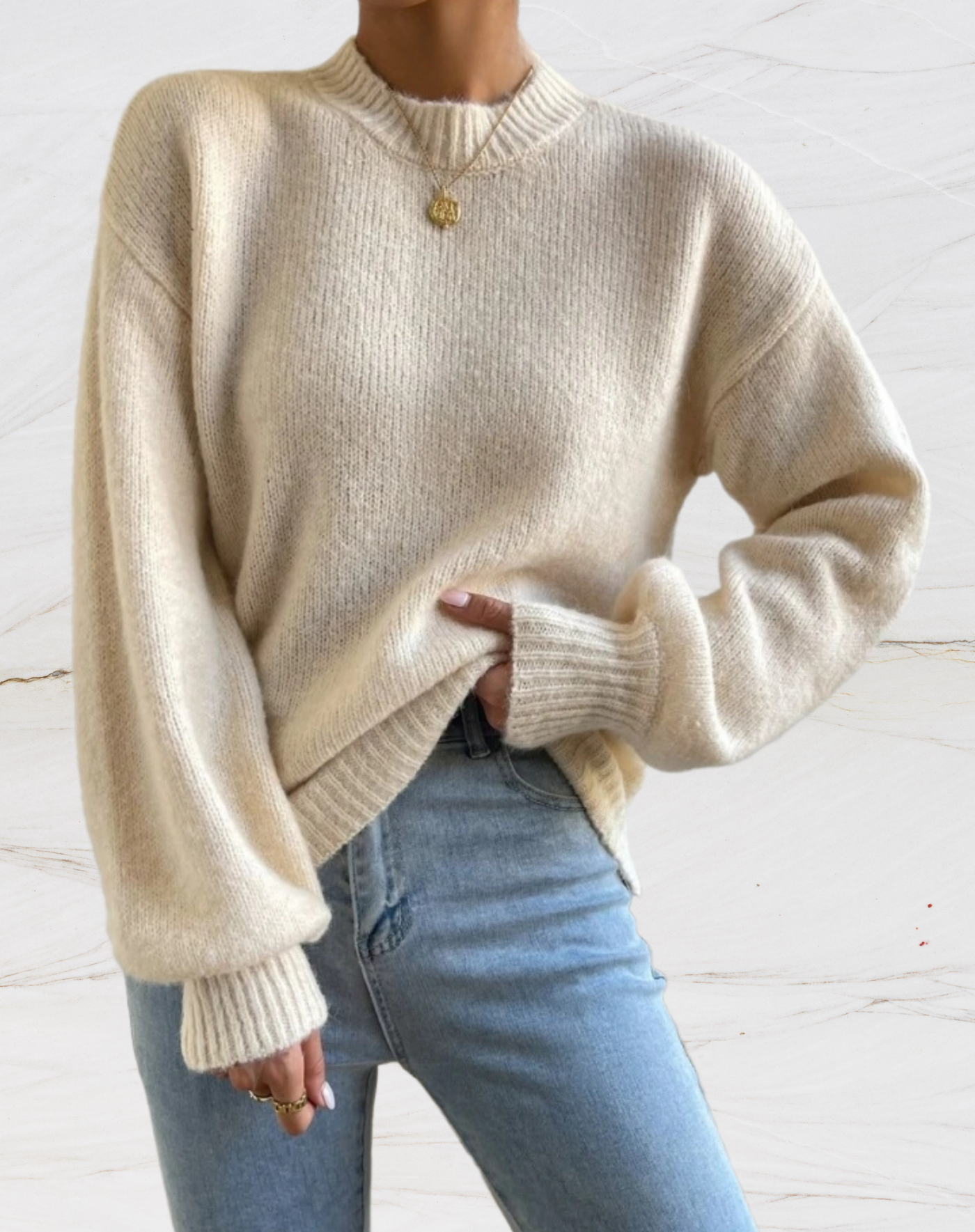 Saskia - Stilvoller Damen-Pullover mit kuscheliger Wärme und perfekter Passform