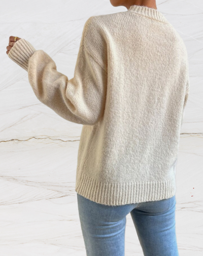 Saskia - Stilvoller Damen-Pullover mit kuscheliger Wärme und perfekter Passform