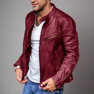 Max Lederjacke | Elegante und wetterfeste Jacke für Herren