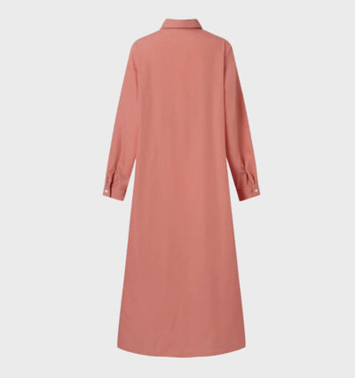 Heidi-Mode | Stilvolle Oversized Maxi-Shirtkleid
