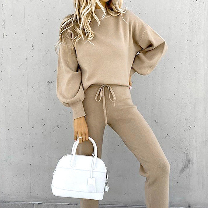 Heidi-Mode | Casual Streetwear Trend Set - Pullover + Hose