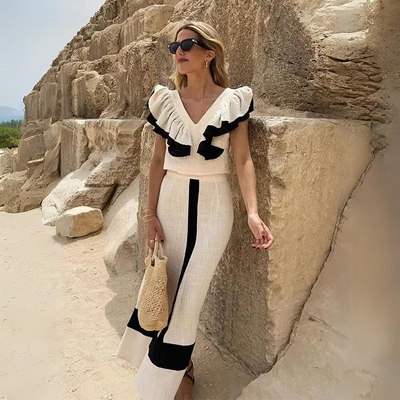 Heidi-Mode | Elegantes Set mit Rüschen