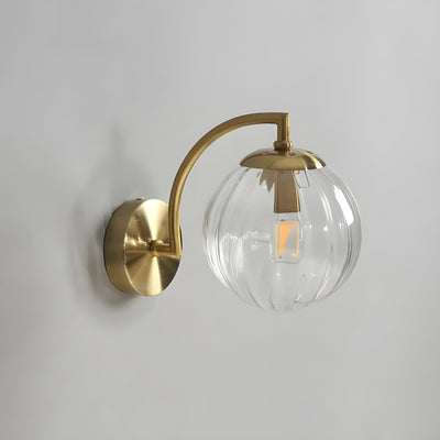 NordicBrilliance Light – Moderne LED-Wandlampe aus Glas