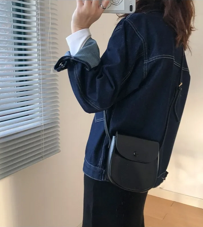 Jeansjacke für Damen – Modische Denim Übergangsjacke mit Knöpfen