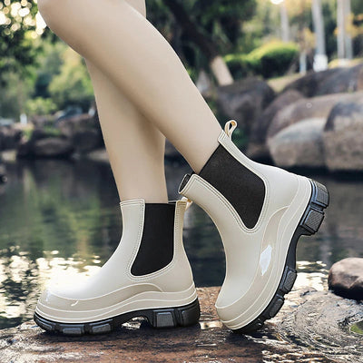 Molly | Wasserdichte kurze Chelsea-Stiefel