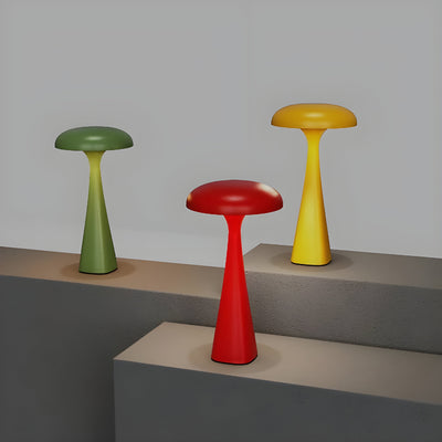 LED-Tischlampe in Quallenform – Dekorative, Kabellose Beleuchtung mit Touch-Funktion für Zuhause