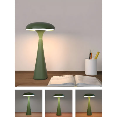 LED-Tischlampe in Quallenform – Dekorative, Kabellose Beleuchtung mit Touch-Funktion für Zuhause