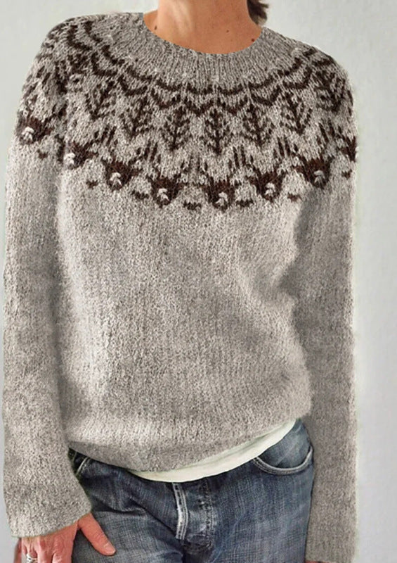 LANGARM CREW-NECK PULLOVER | KOMFORTABLES DESIGN, VIELSEITIG EINSETZBAR