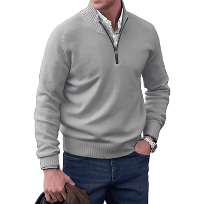 NICK ELEGANTER PULLOVER MIT REISSVERSCHLUSS