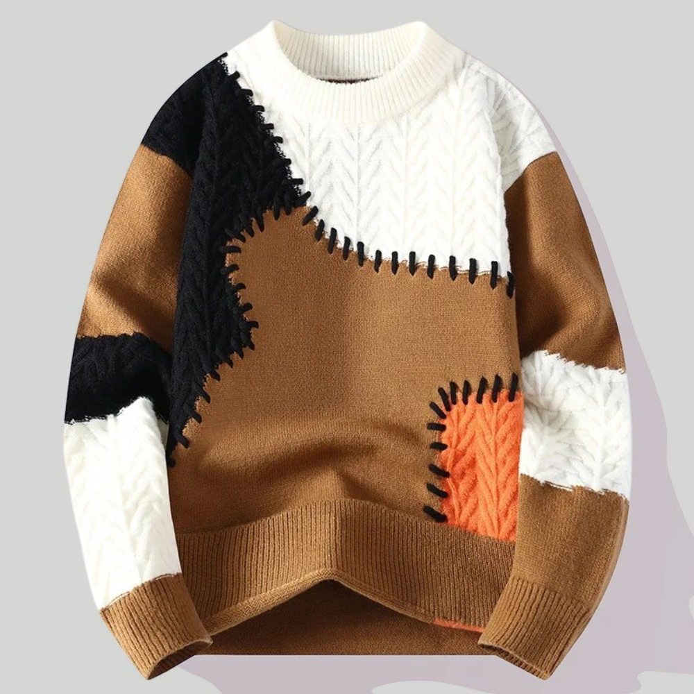 NORDIC PATCH PULLOVER