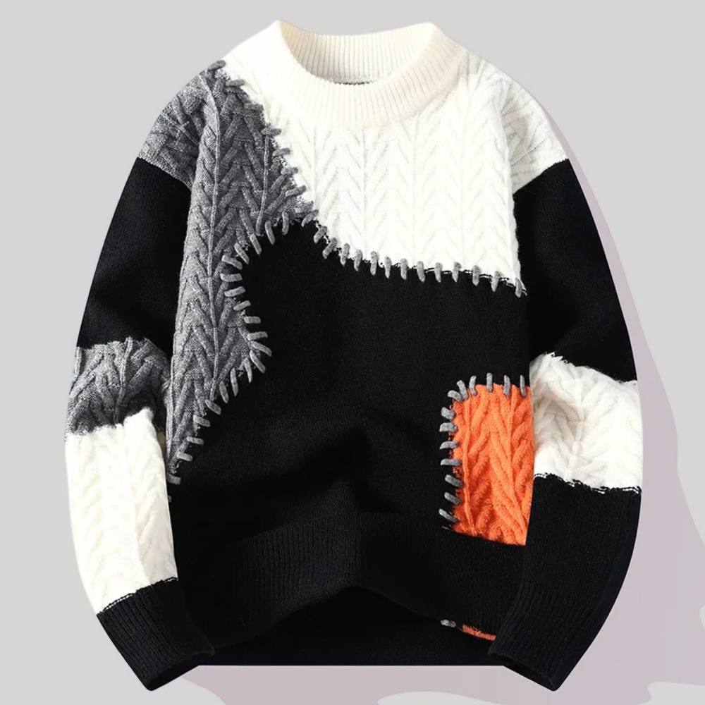 NORDIC PATCH PULLOVER
