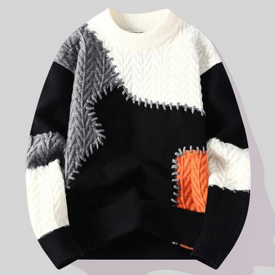NORDIC PATCH PULLOVER