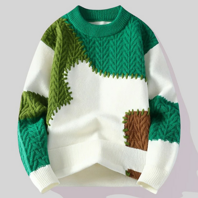 NORDIC PATCH PULLOVER