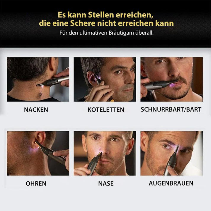 Ultradünner Präzisionstrimmer | Für präzise und detaillierte Pflege von Gesicht und Körper
