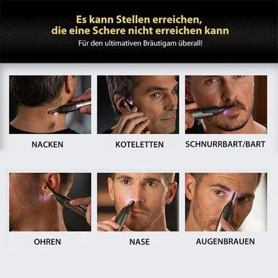 Ultradünner Präzisionstrimmer | Für präzise und detaillierte Pflege von Gesicht und Körper