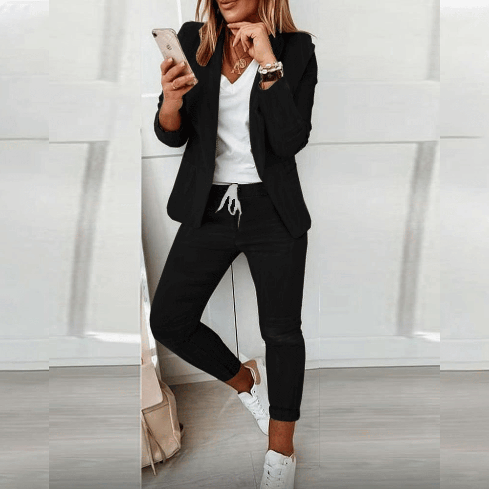 Valentara™ Eleganter Damenanzug | Stilvolles und vielseitiges Set für jede Gelegenheit