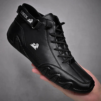ErgoStep Komfortschuhe | Rutschfeste, elegante Unisex-Schuhe aus hochwertigem Leder