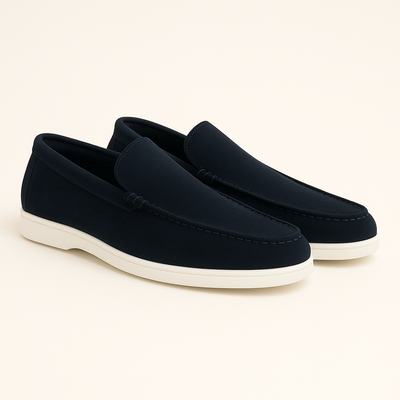 Loafers für Herren - Italienische Wildleder Halbschuhe für Sommer