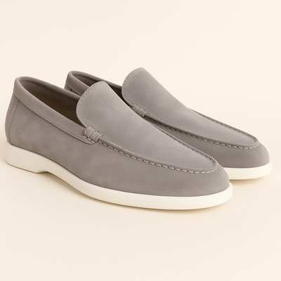 Loafers für Herren - Italienische Wildleder Halbschuhe für Sommer