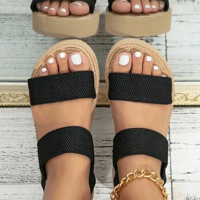 Eloise | Stilvolle Keilsandalen für ultimativen Komfort