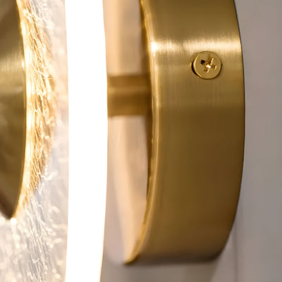 FlorenceGlow Light – Skandinavische Runde LED-Wandleuchte