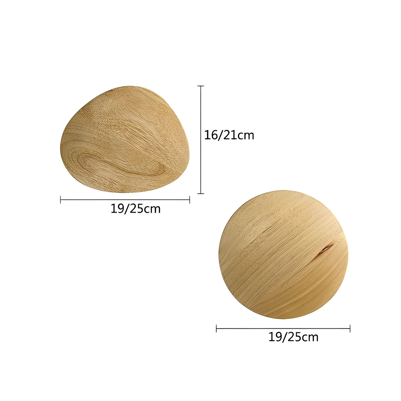 Runde LED-Wandlampe aus Holz – Modernes, Natürliches Design für Wohnzimmer & Schlafzimmer