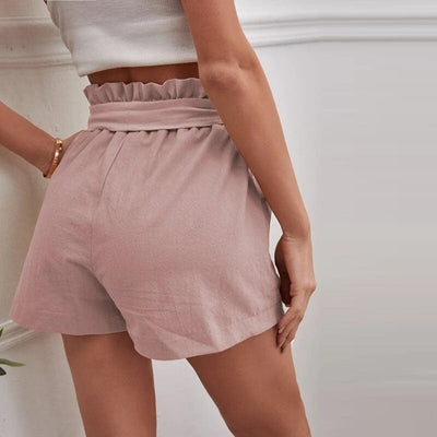 Kika Baumwoll-Leinen-Shorts | Lässige bermudas damen