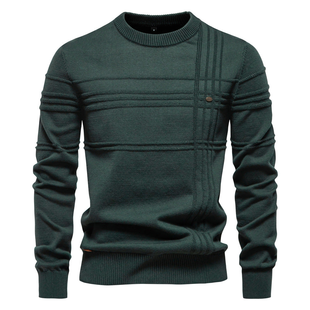 LEVRON PULLOVER MIT BRUSTMUSTER