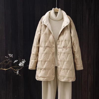 Fenya | Wende-Daunenjacke Mit Leichtem Steppmuster