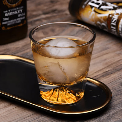 Whiskygläser mit Mount-Fuji-Design – Elegantes Set für Genießer