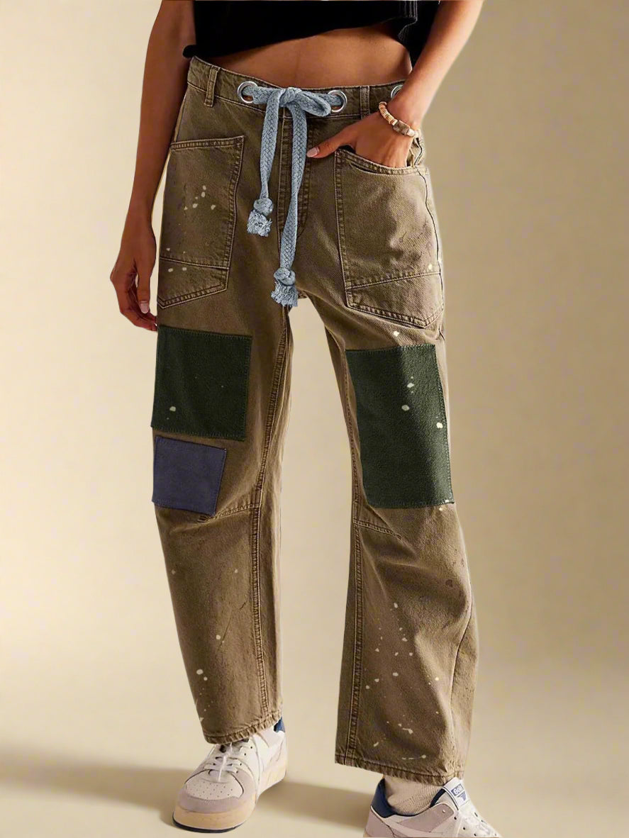 ALBA FIORELLA HANDWERKLICH INSPIRIERTE HOSE