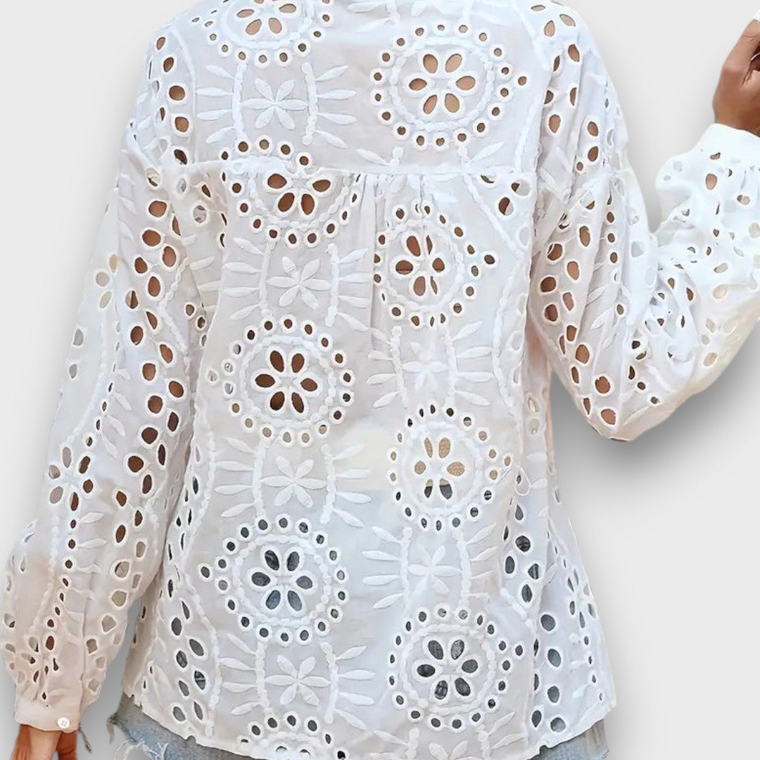 Elvira – Sommerbluse mit Boho-Spirit