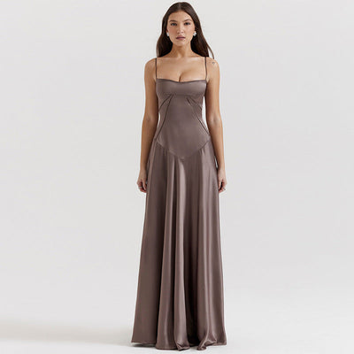 Vaseva  –   Für Elegante A-Linie Abendkleid Mit Spaghetti-Trägern