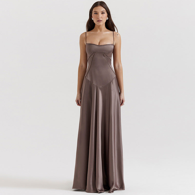 Vaseva  –   Für Elegante A-Linie Abendkleid Mit Spaghetti-Trägern