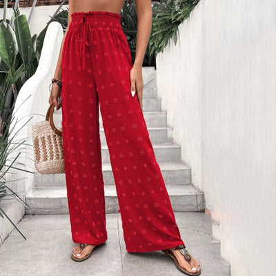 Mykonos Sommerhose | luftige sommerhosen damen mit weitem Bein