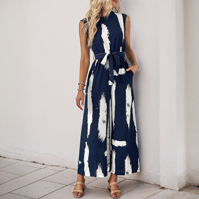 Ärmelloser Sommer  Damen Jumpsuit - Inge-Lise