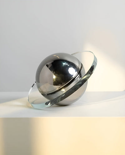 CrystalAxis Ornament - Dekoratives Kristall-Planeten-Ornament