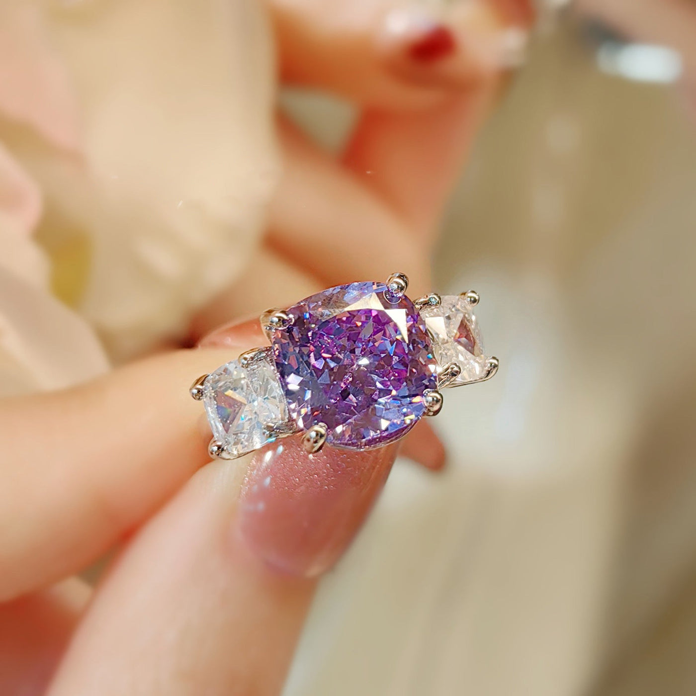 Babette - Violettes Funkeln-Trio