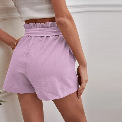 Kika Baumwoll-Leinen-Shorts | Lässige bermudas damen