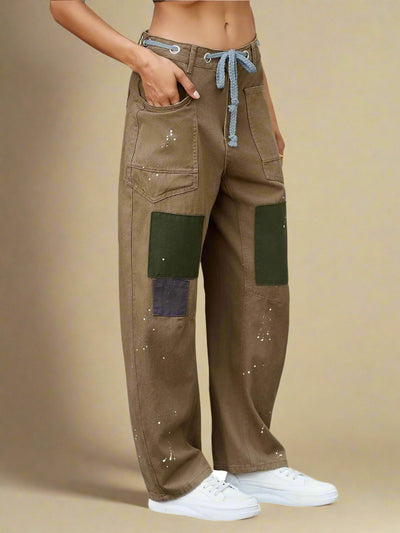 ALBA FIORELLA HANDWERKLICH INSPIRIERTE HOSE