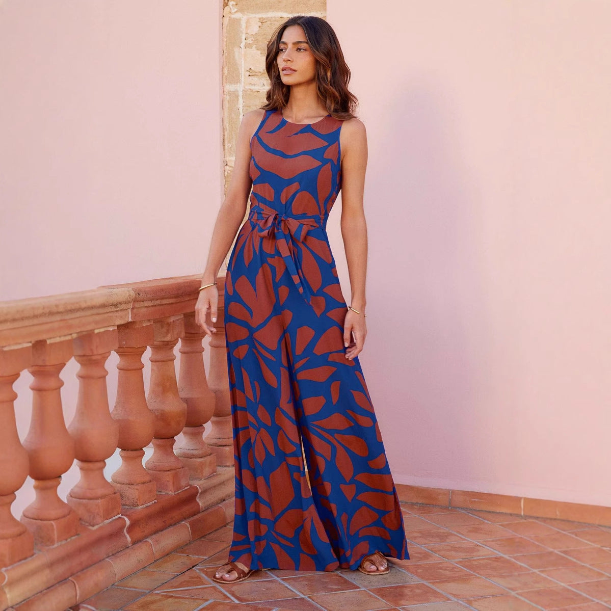 Anette - Elegant Ärmellos Damen Jumpsuit  Ideal für Sommer